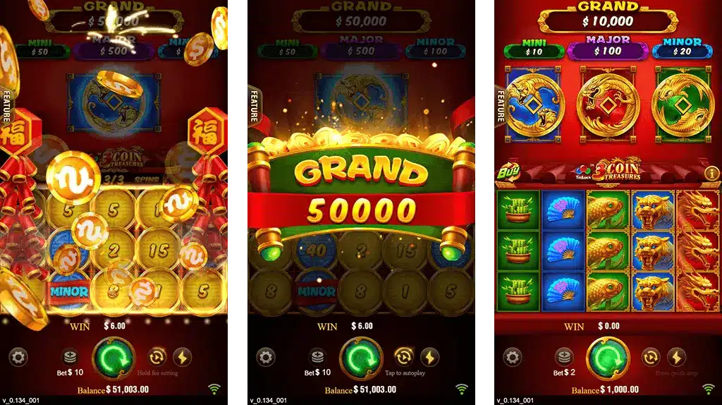 3 Coins Ind9 Bonus